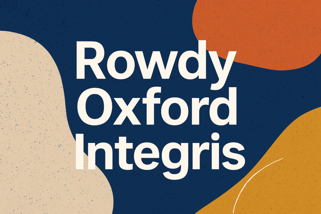 Rowdy Oxford Integris: What Makes This Community So Vibrant?