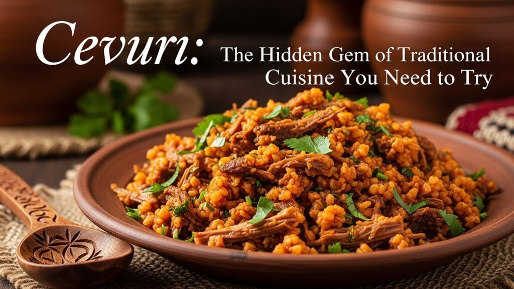 Cevurı: The Hidden Gem of Traditional Cuisine You Need to Try
