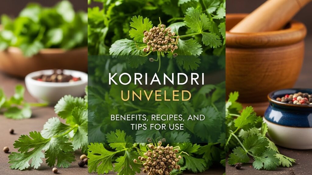 Koriandri Unveiled: Benefits, Recipes, and Tips for Use